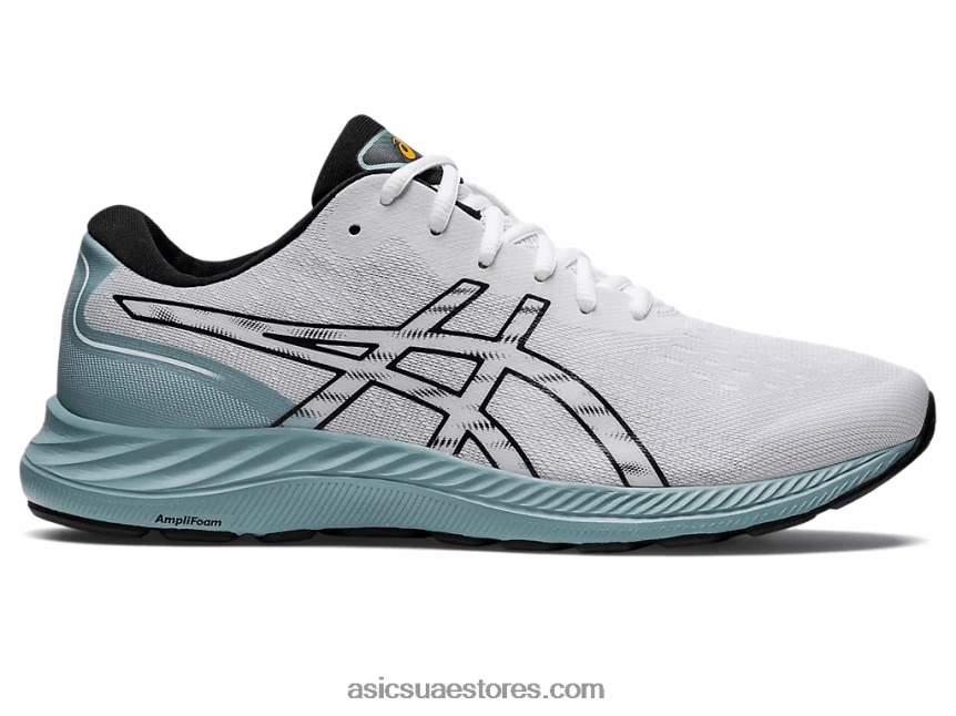 Asics أبيض أسود جل اكسايت 9 2N24DJ783
