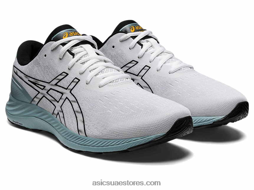 Asics أبيض أسود جل اكسايت 9 2N24DJ783