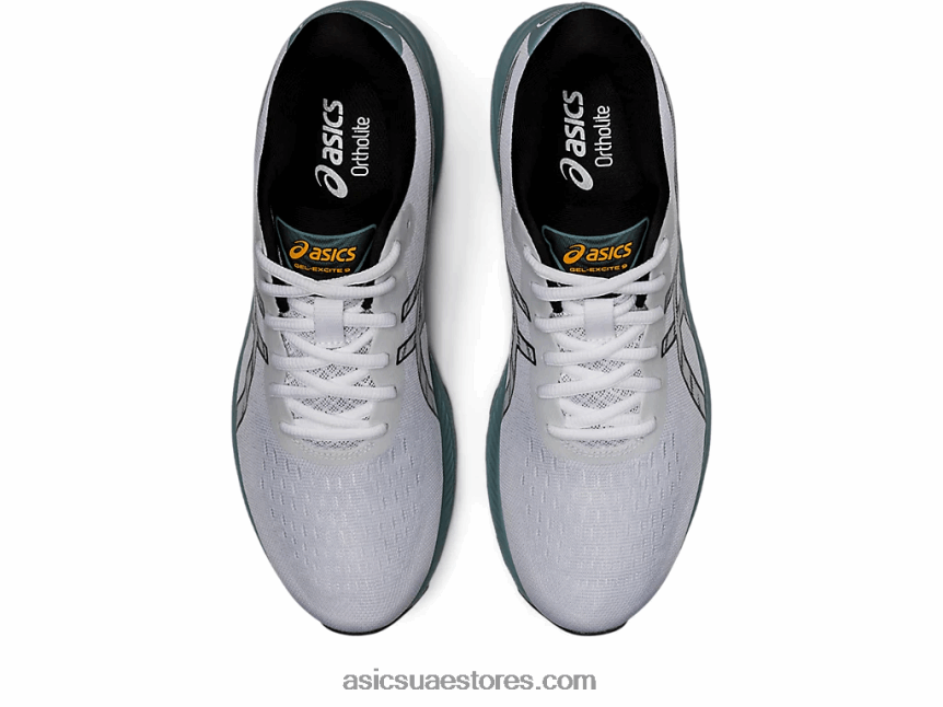 Asics أبيض أسود جل اكسايت 9 2N24DJ783