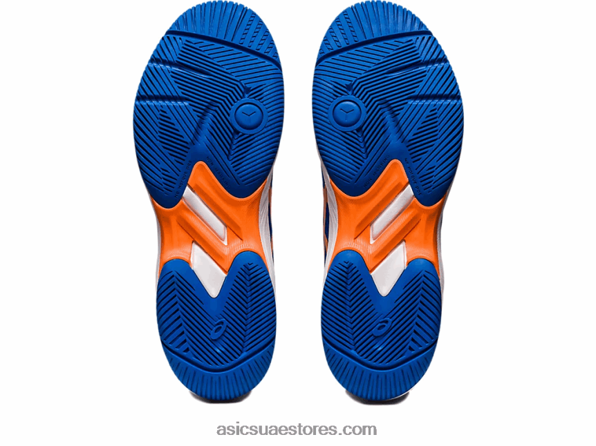 Asics تونة أزرق / خوخ شمس لعبة جل 9 2N24DJ97