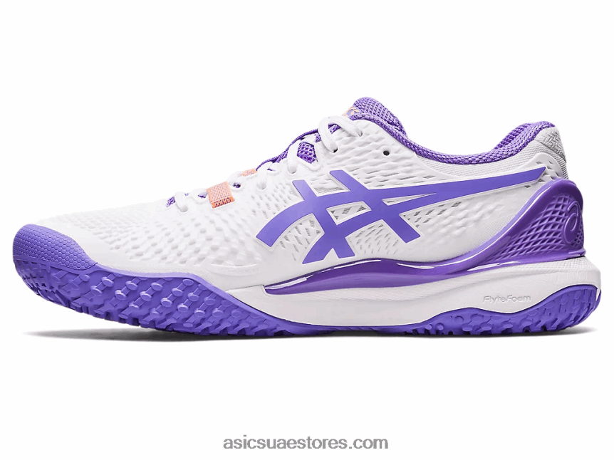Asics أبيض / جمشت جل القرار 9 oc 2N24DJ2528