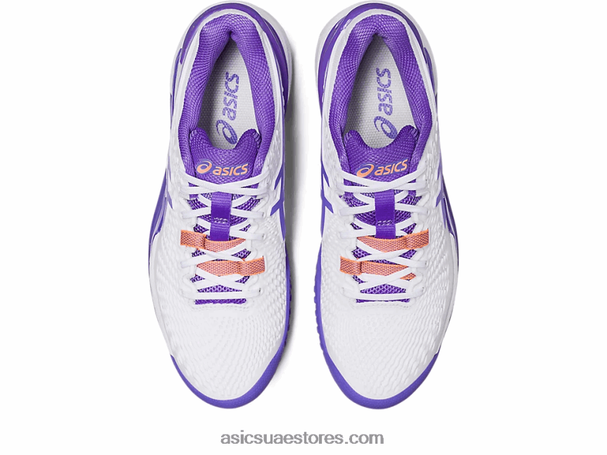 Asics أبيض / جمشت جل القرار 9 oc 2N24DJ2528