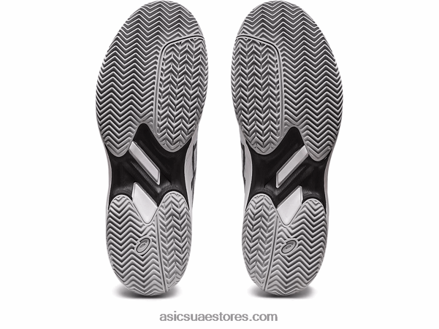 Asics أبيض أسود لعبة جل 9 طين / oc 2N24DJ432