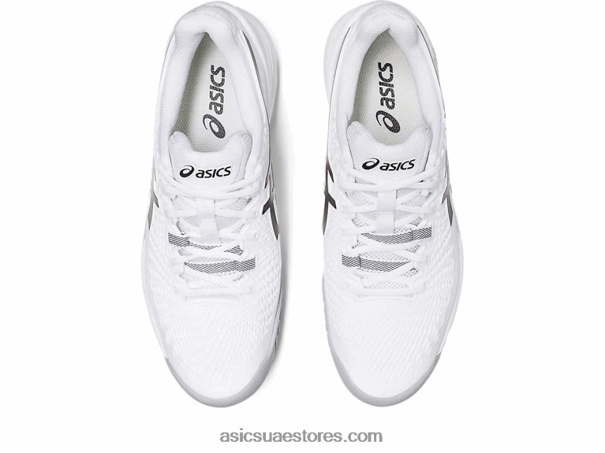 Asics أبيض أسود جل القرار 9 oc 2N24DJ507