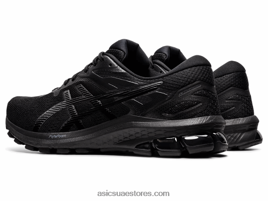 Asics أسود GT-1000 10 عرض إضافي 2N24DJ1923