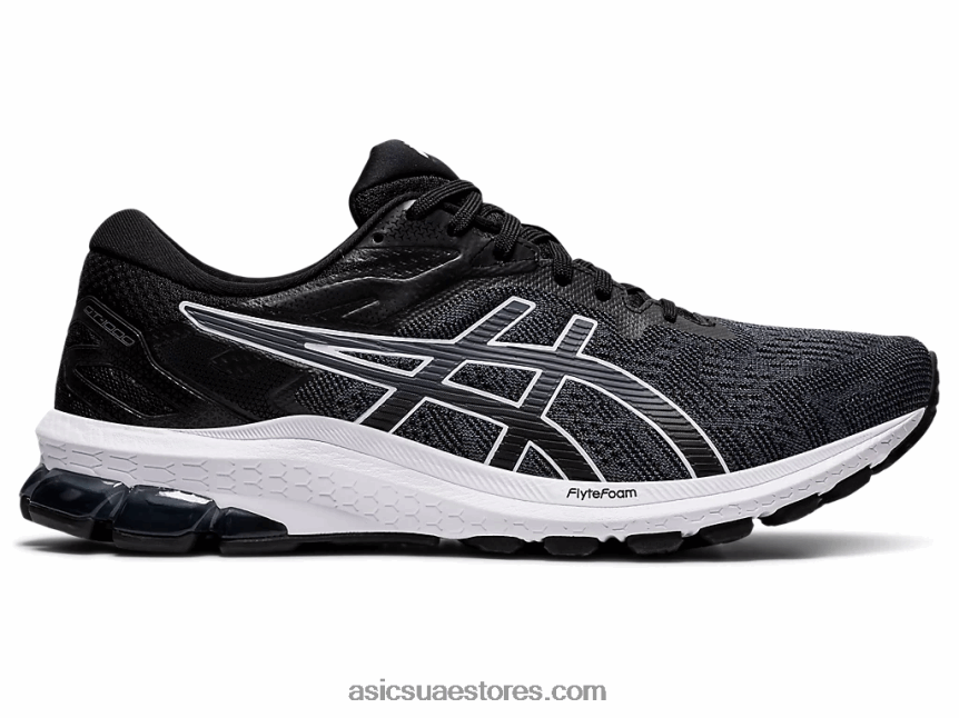 Asics أسود / أبيض GT-1000 10 2N24DJ1926