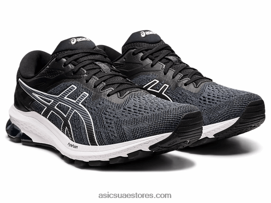 Asics أسود / أبيض GT-1000 10 2N24DJ1926