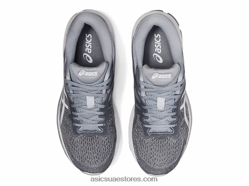 Asics الرمادي بيدمونت / الفضة النقية GT-1000 10 2N24DJ3988
