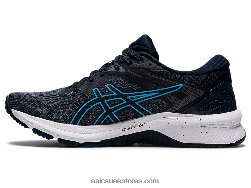 Asics عنب فرنسي أزرق / رقمي GT-1000 10 عريض 2N24DJ3999