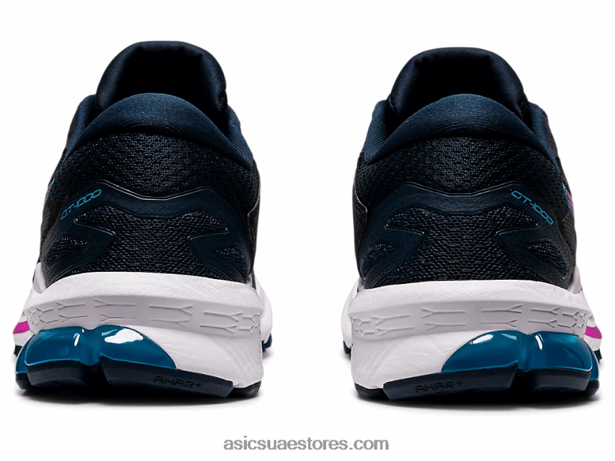Asics عنب فرنسي أزرق / رقمي GT-1000 10 عريض 2N24DJ3999