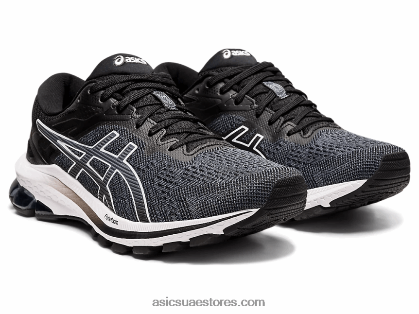 Asics أسود / أبيض GT-1000 10 2N24DJ4002