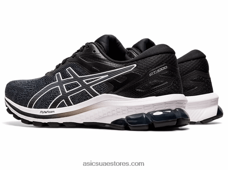 Asics أسود / أبيض GT-1000 10 2N24DJ4002