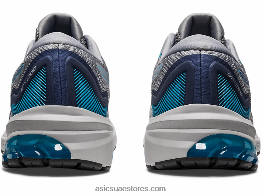 Asics بيدمونت الرمادي / الأزرق النيلي GT-1000 11 2N24DJ101