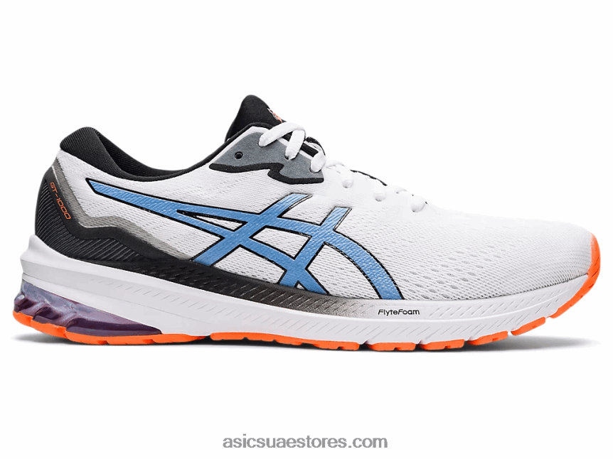 Asics تناغم أبيض / أزرق GT-1000 11 2N24DJ1282