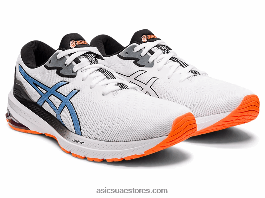 Asics تناغم أبيض / أزرق GT-1000 11 2N24DJ1282