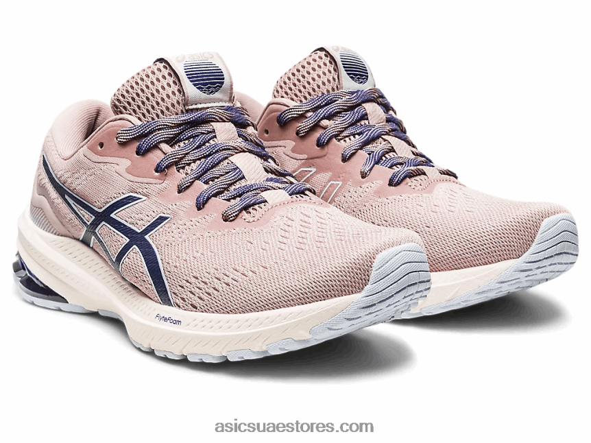 Asics البيج المعدني / الظبي GT-1000 11 عريض 2N24DJ2271