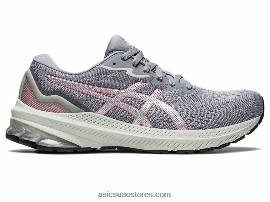 Asics الرمادي بيدمونت / الفضة النقية GT-1000 11 2N24DJ2276