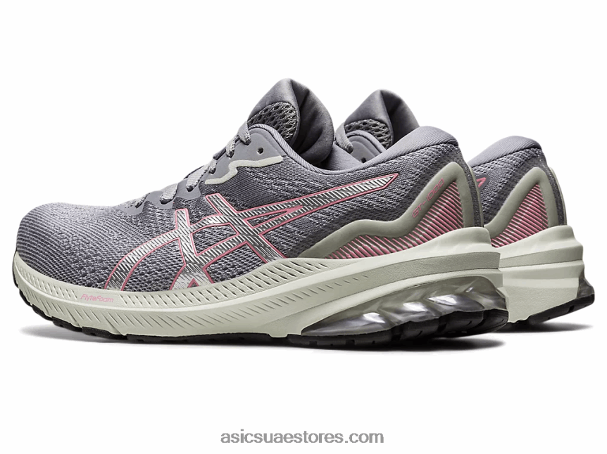Asics الرمادي بيدمونت / الفضة النقية GT-1000 11 2N24DJ2276
