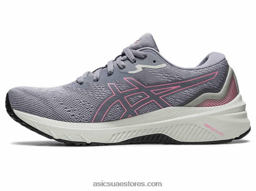 Asics الرمادي بيدمونت / الفضة النقية GT-1000 11 2N24DJ2276