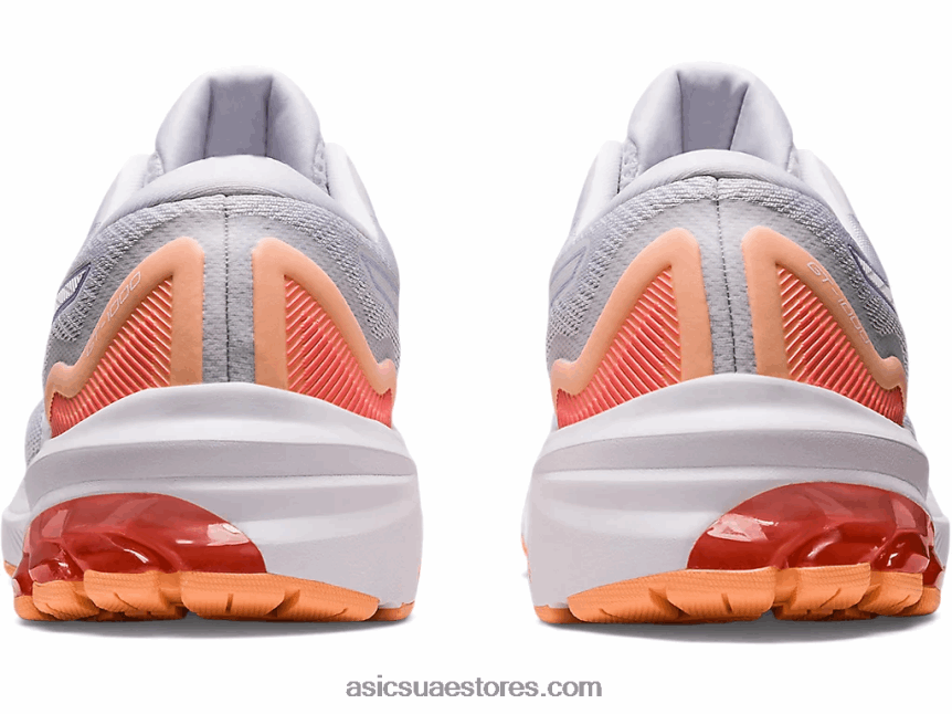 Asics أبيض / بنفسجي رقمي GT-1000 11 2N24DJ2429