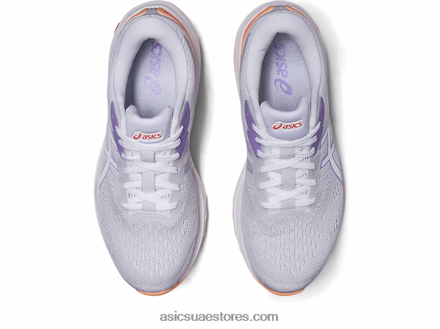 Asics أبيض / بنفسجي رقمي GT-1000 11 2N24DJ2429