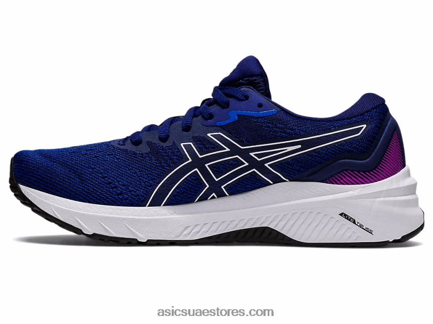 Asics اللازورد الأزرق / السماء الناعمة GT-1000 11 عريض 2N24DJ2598