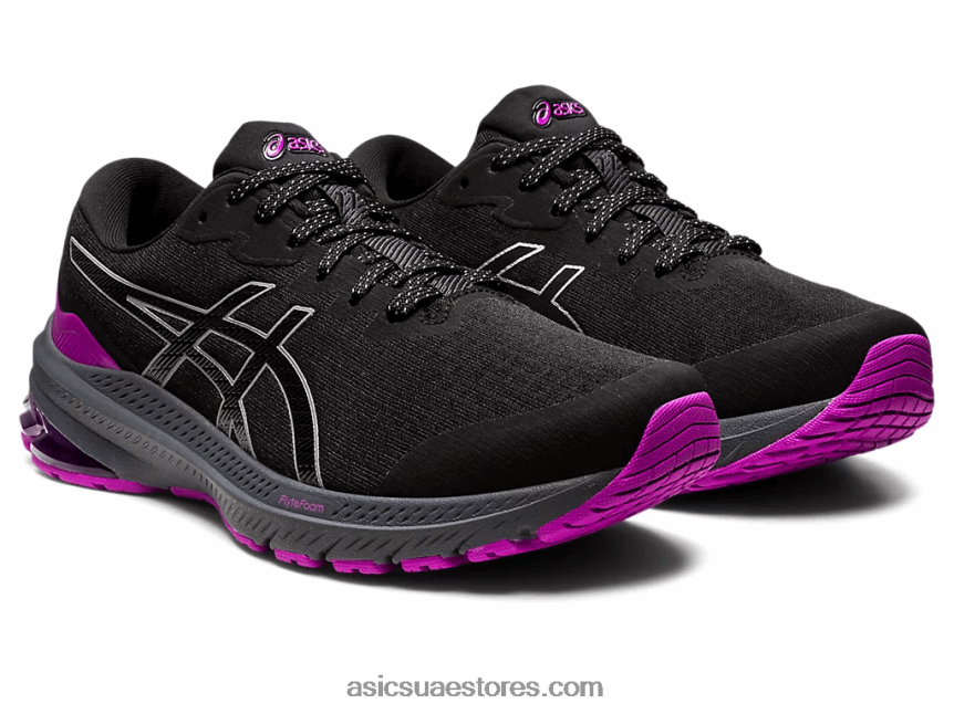 Asics زهرة اوركيد سوداء GT-1000 11 لايت شو 2N24DJ2694
