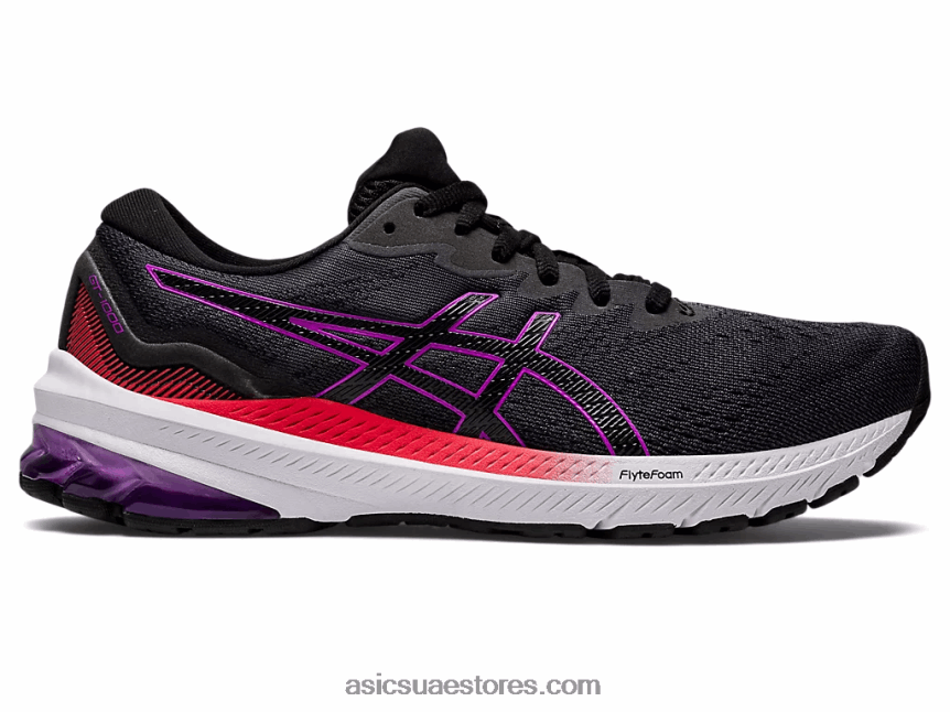Asics زهرة اوركيد سوداء GT-1000 11 عريض 2N24DJ2913
