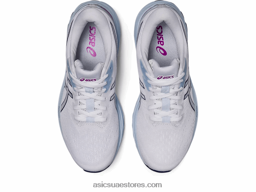 Asics أبيض / أزرق غامق GT-1000 11 2N24DJ2973