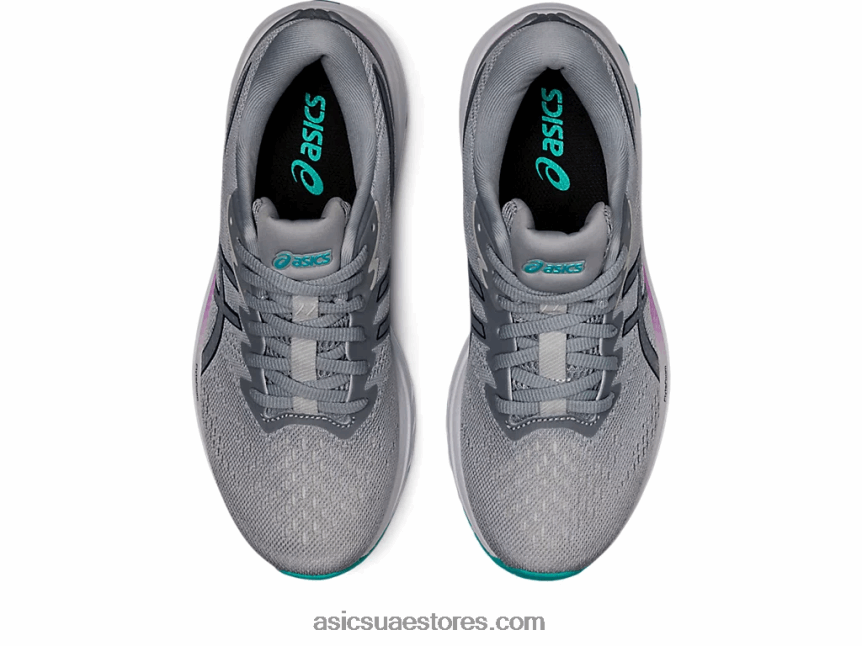 Asics الجليدي الرمادي / الغطس الأزرق GT-1000 11 2N24DJ2987