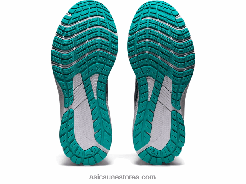 Asics الجليدي الرمادي / الغطس الأزرق GT-1000 11 2N24DJ2987