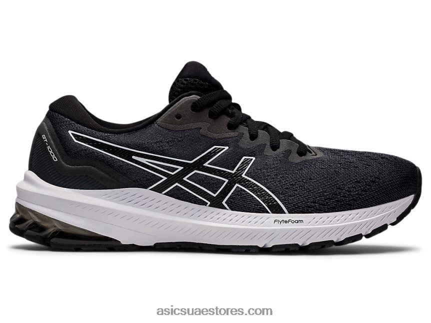Asics أسود / أبيض GT-1000 11 2N24DJ3205