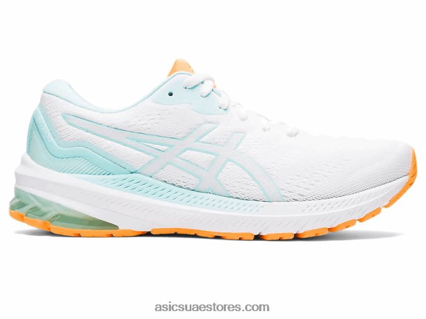 Asics أبيض / أزرق واضح GT-1000 11 2N24DJ3221