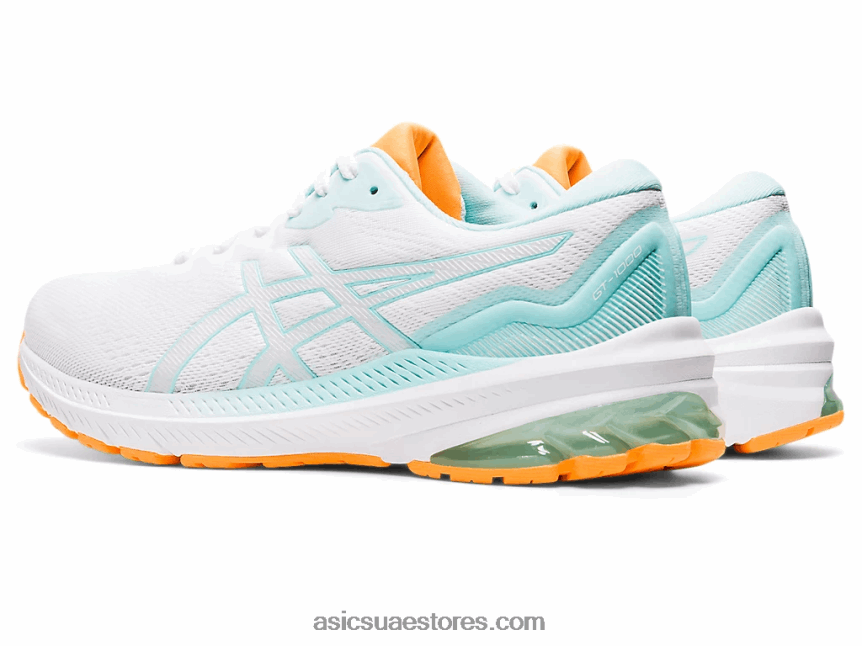 Asics أبيض / أزرق واضح GT-1000 11 2N24DJ3221