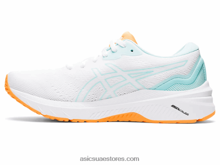 Asics أبيض / أزرق واضح GT-1000 11 2N24DJ3221