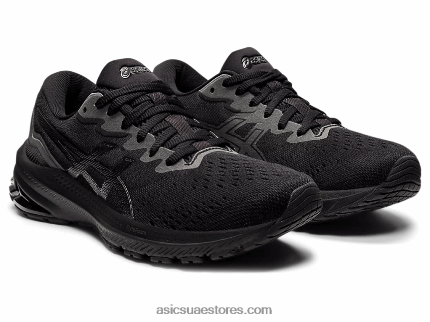 Asics أسود GT-1000 11 عريض 2N24DJ3225