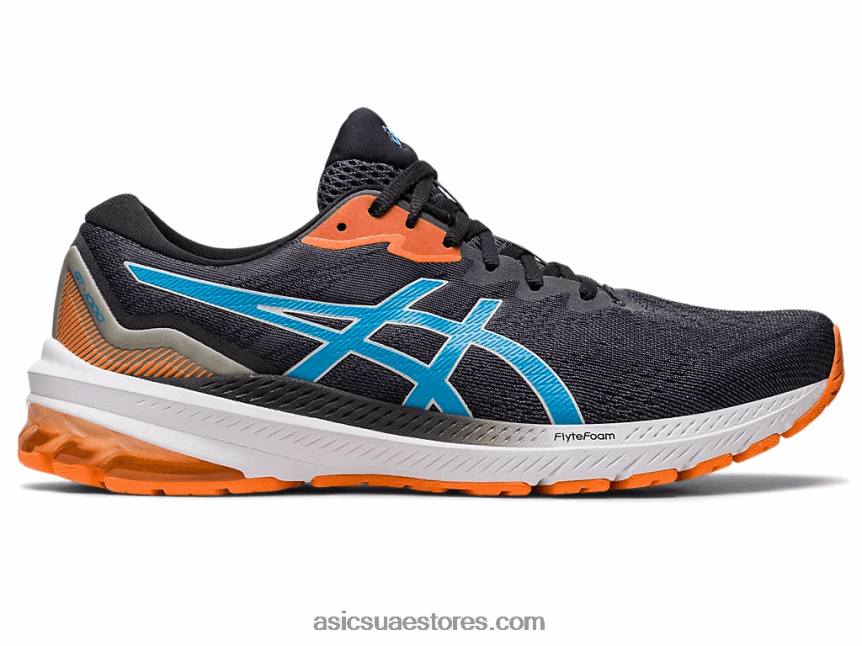 Asics أسود / أزرق الجزيرة GT-1000 11 2N24DJ438