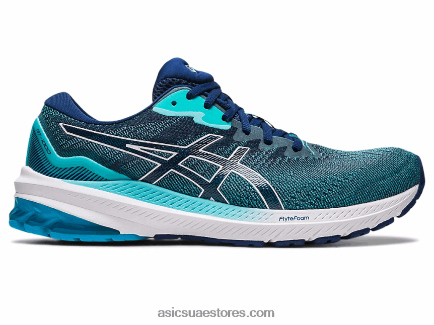 Asics النعناع الجليدي / الحوزة الزرقاء GT-1000 11 2N24DJ559