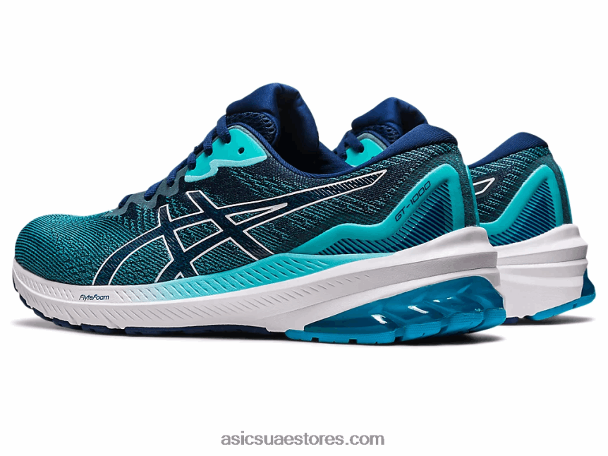 Asics النعناع الجليدي / الحوزة الزرقاء GT-1000 11 2N24DJ559
