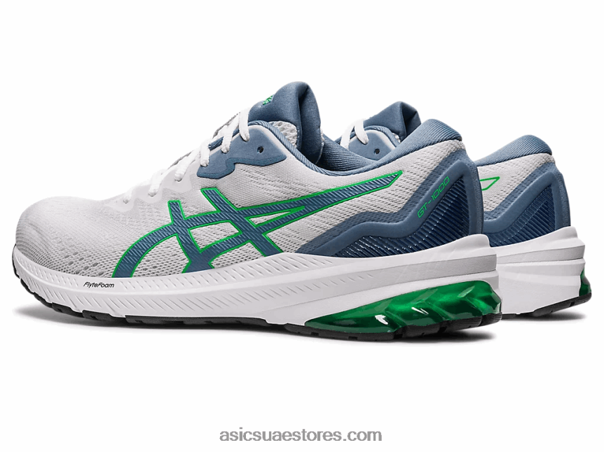 Asics أبيض / أزرق صلب GT-1000 11 2N24DJ606