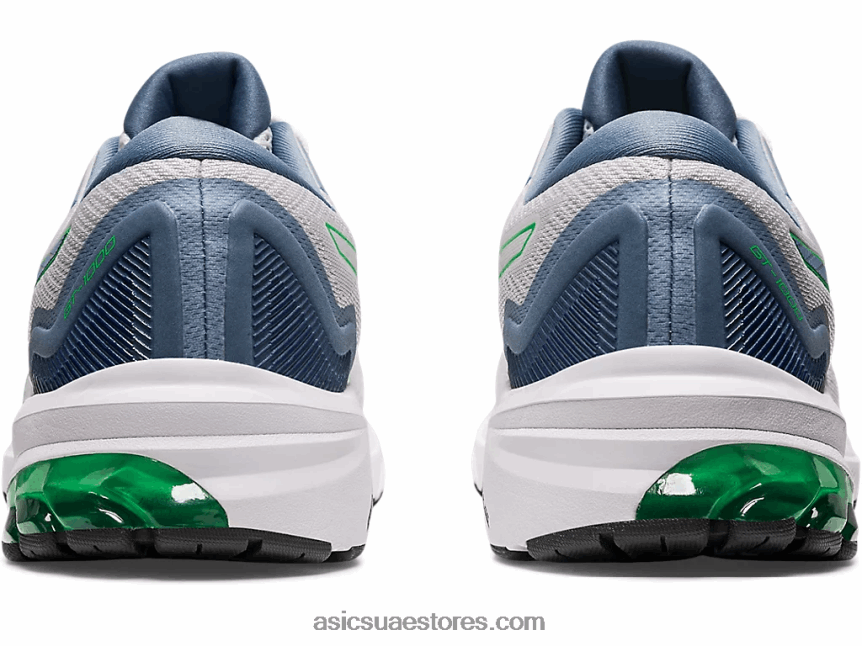 Asics أبيض / أزرق صلب GT-1000 11 2N24DJ606