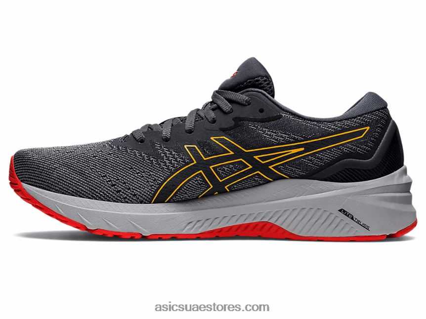 Asics صفيحة صخرية / أسود GT-1000 11 عريض 2N24DJ950