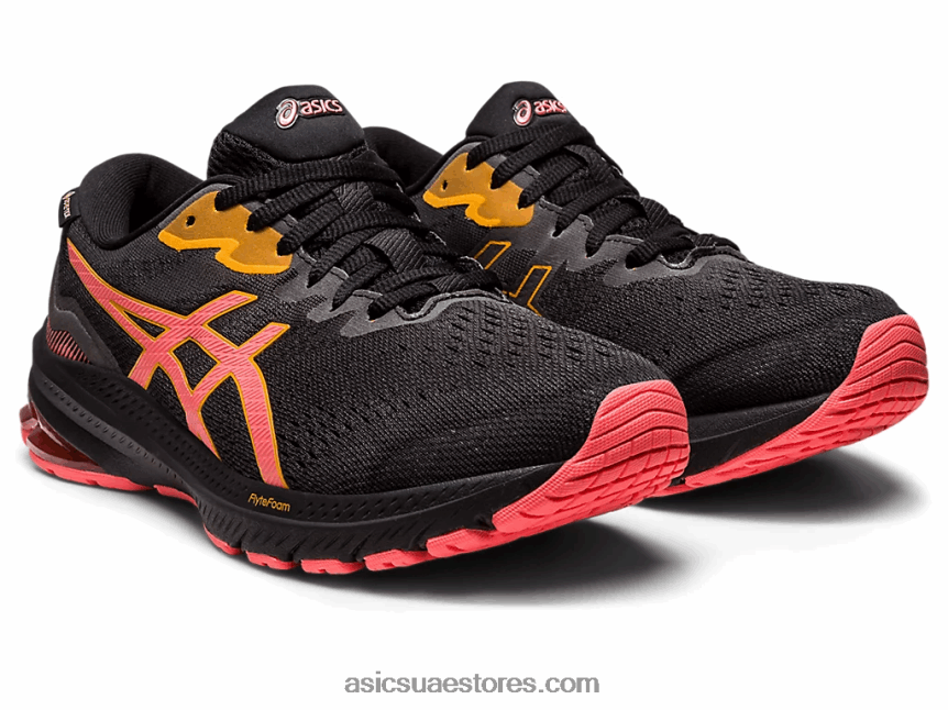 Asics أسود / بابايا GT-1000 11 GTX 2N24DJ2478