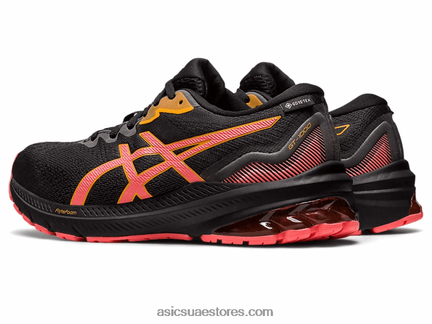 Asics أسود / بابايا GT-1000 11 GTX 2N24DJ2478