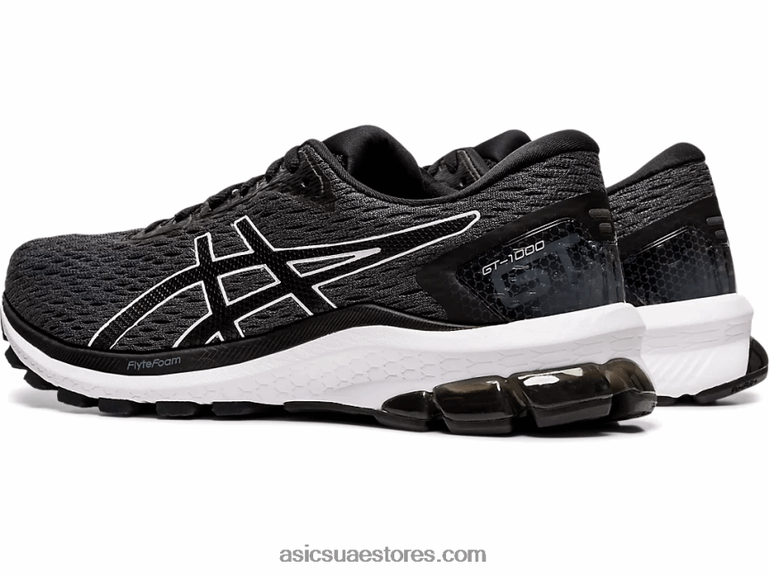 Asics رمادي الناقل / أسود GT-1000 9 عريض 2N24DJ4132