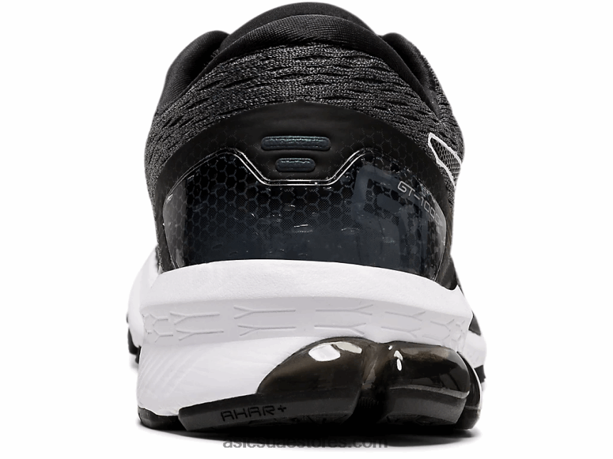 Asics رمادي الناقل / أسود GT-1000 9 عريض 2N24DJ4132