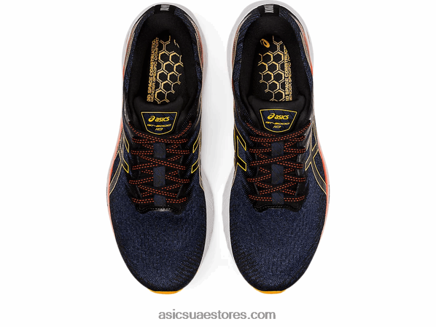 Asics أعماق المحيطات / العنبر GT-2000 10 2N24DJ1202