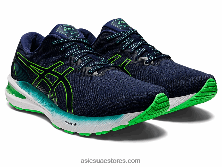 Asics أعماق المحيطات / ورقة جديدة GT-2000 10 عريض 2N24DJ1244