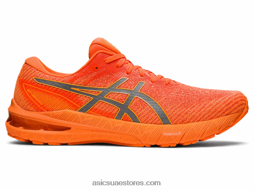 Asics عرض خفيف / برتقالي صادم GT-2000 10 لايت عرض 2N24DJ1315