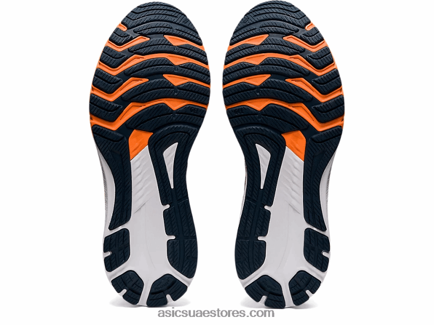 Asics ماكو الأزرق / البرتقالي المذهل GT-2000 10 2N24DJ1474